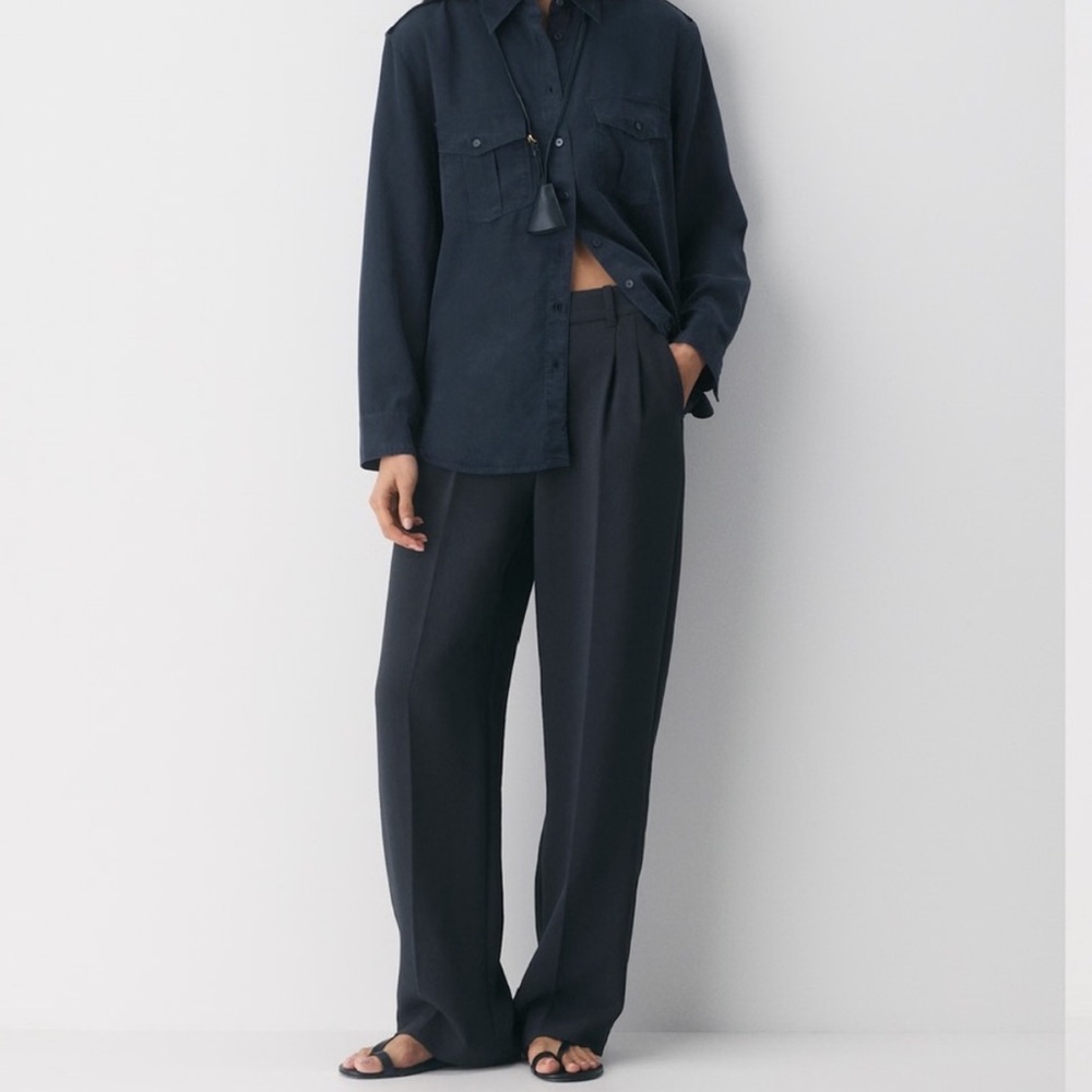 Aritzia Wilfred Thé Effortless Pants black regular, size 00